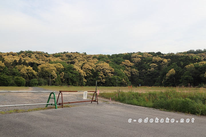 閉鎖中の市営第3駐車場