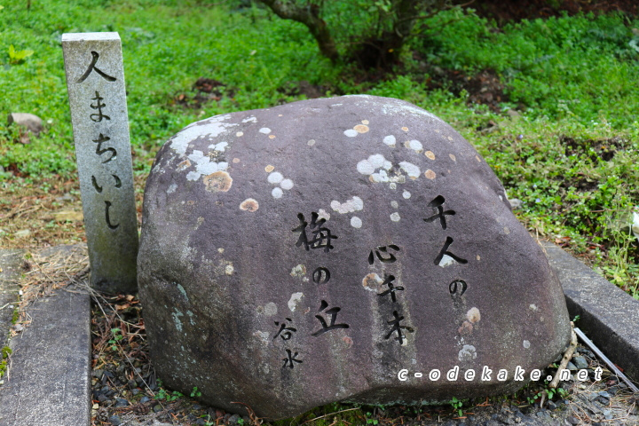 三隅神社人待ち石